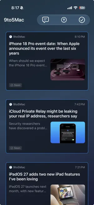 RSSum screenshot 2