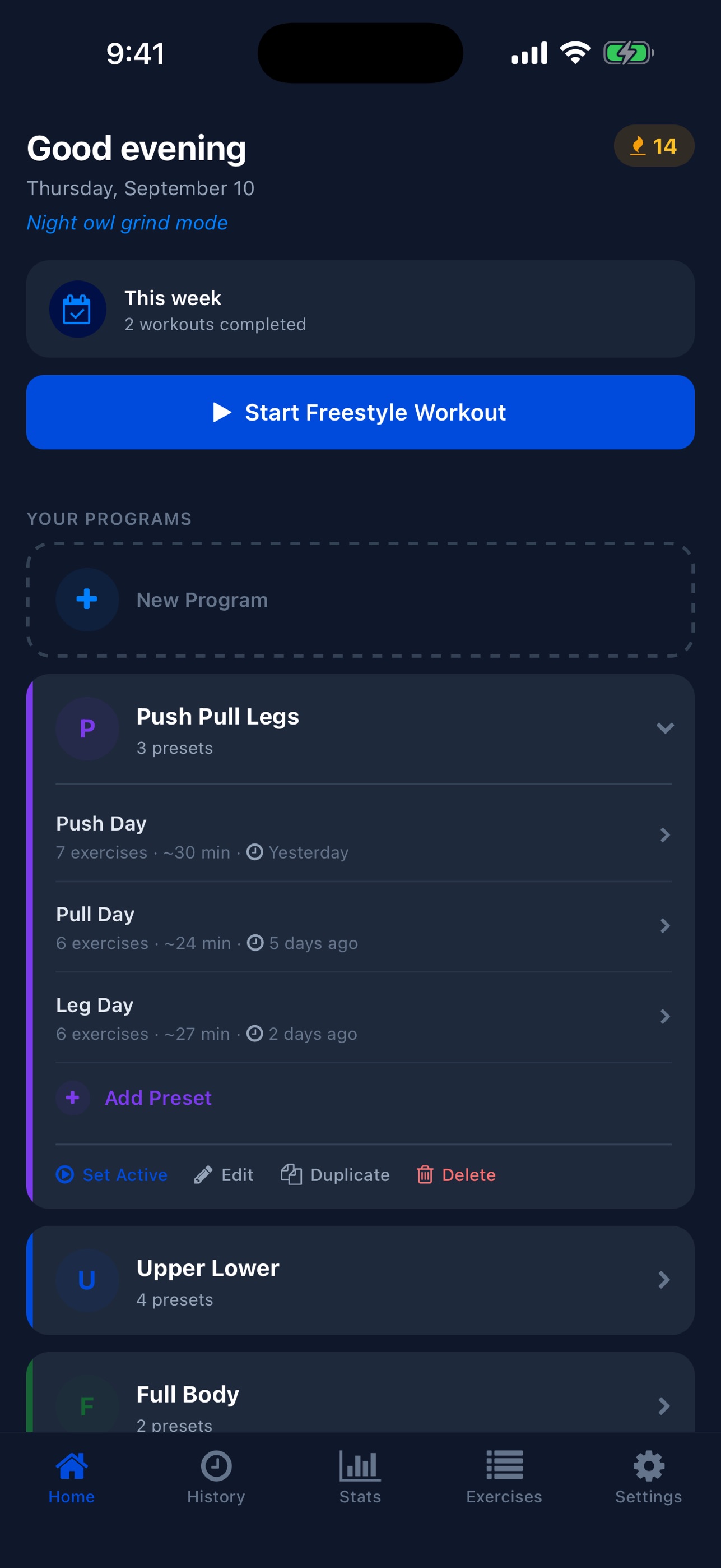 Screenshot 2 of Gymfold