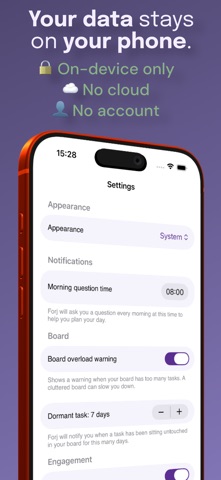 Forj - Focus Planner screenshot