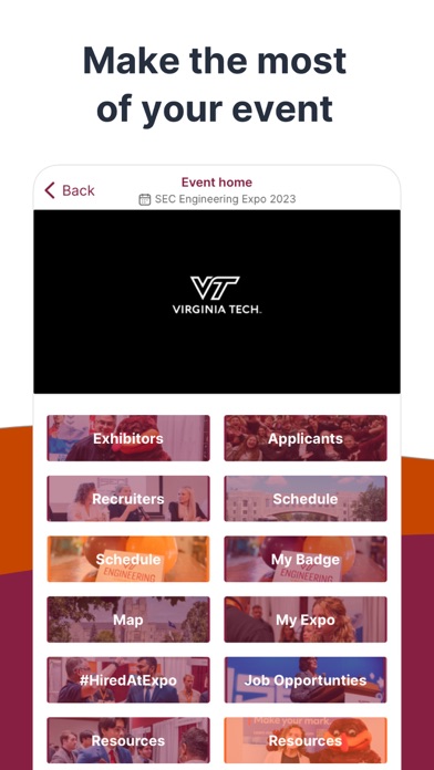 SEC Engineering Exposition Screenshot