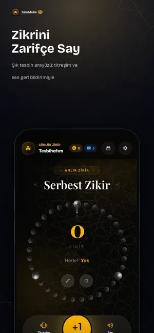 ZikirMatik Pro-Dijital Tesbih screenshot 1