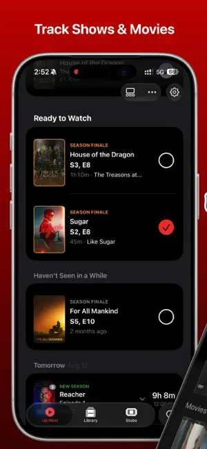 Up Next - TV Time & Movies screenshot 1