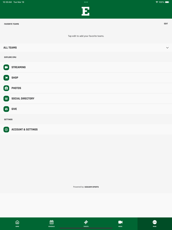 App screenshot