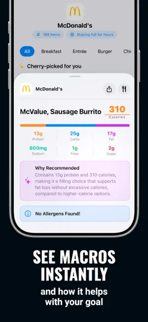 WellMenu: Eat Healthy Anywhere screenshot 3