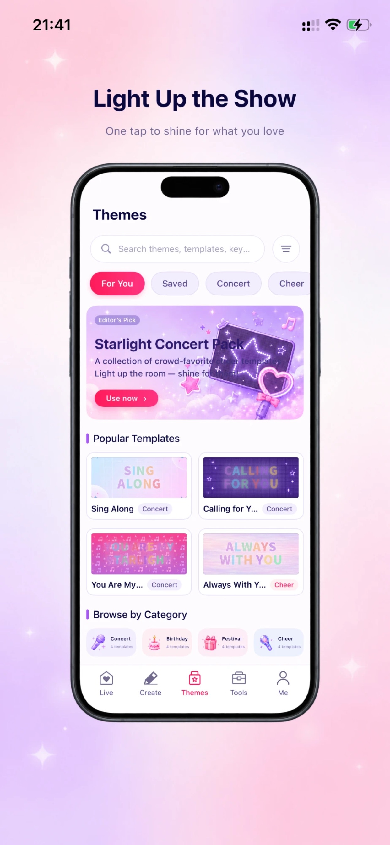 Screenshot 3 of CheerLume: Fan LED Sign Board