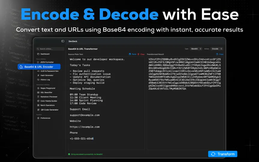 Capture d'écran de DevDeck: Code & Text Suite sur iPhone 3