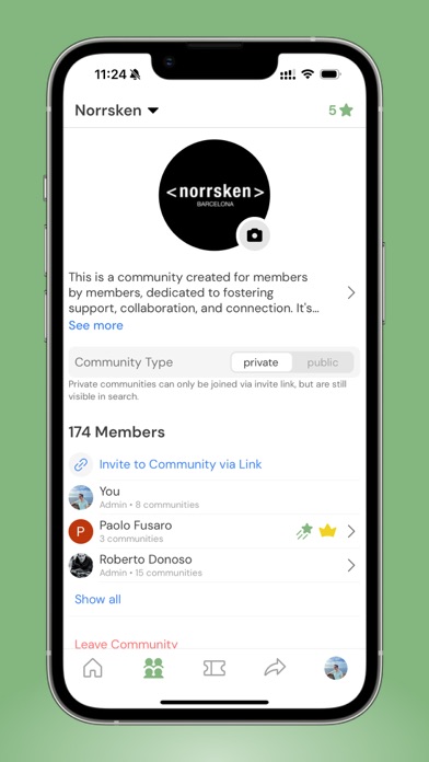 Oneforone - Community & Events Screenshot