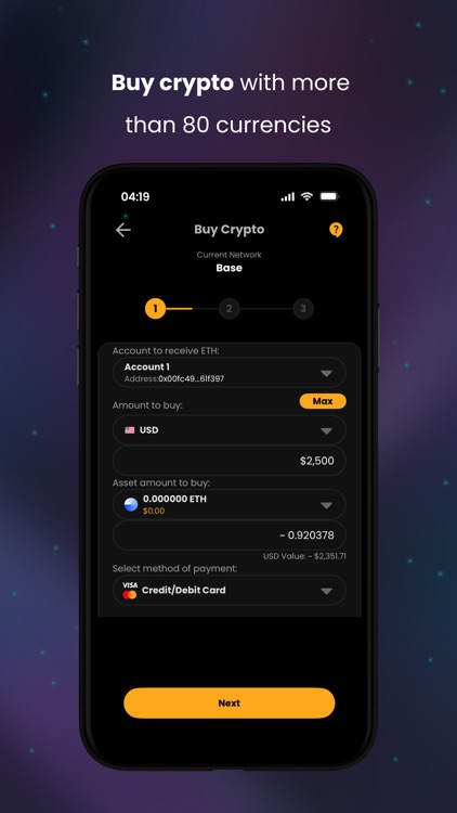 Internet Money - Crypto Wallet
