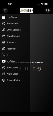 MIX 93.9 KMXH,   ALEXANDRIA screenshot