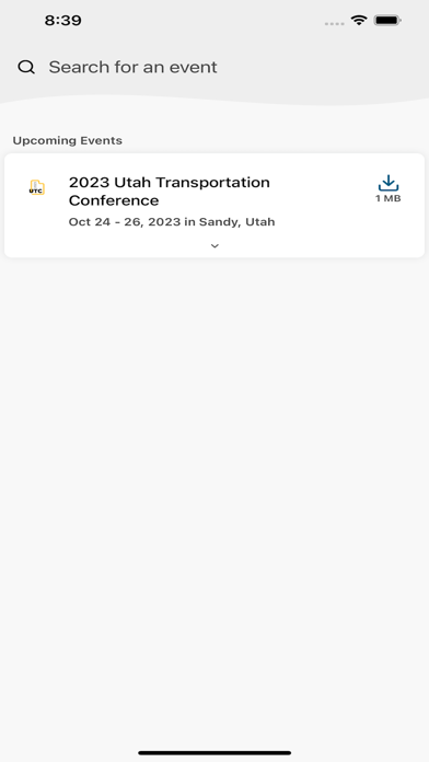 Utah Transportation Conference Screenshot