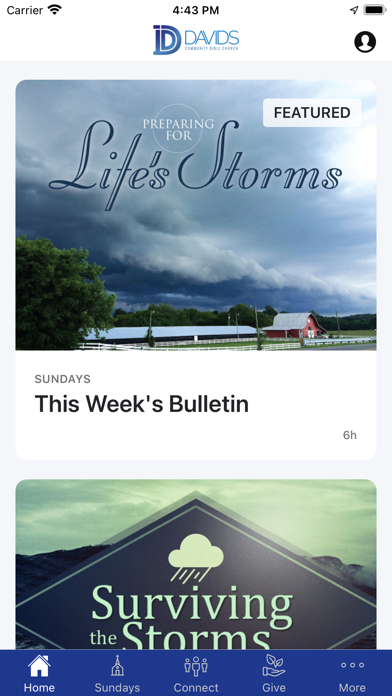Davids Community Bible Church Screenshot