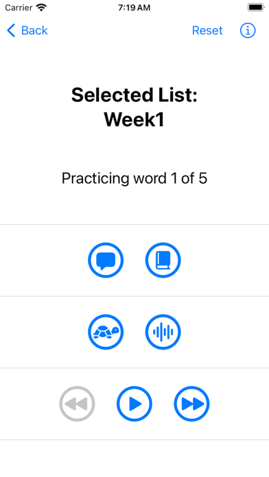 Spelling Practice Buddy Screenshot