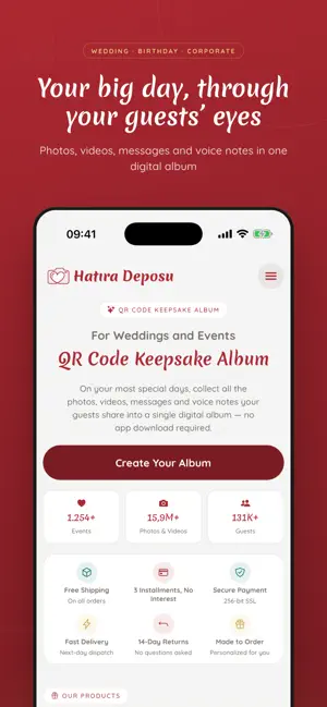 Hatıra Deposu: QR Album screenshot 1