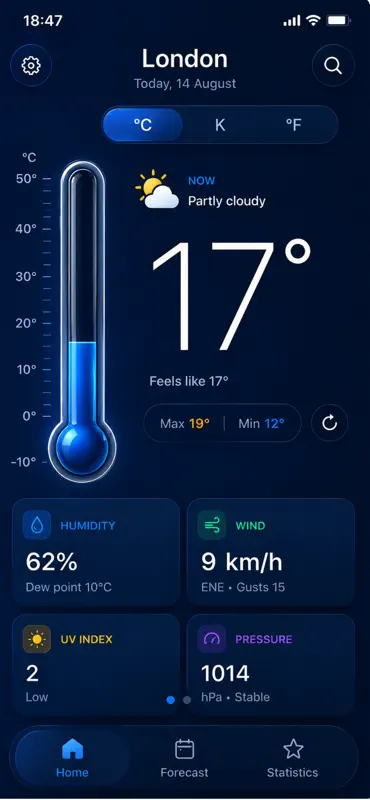 Temperature Thermometer App screenshot 2 of 4