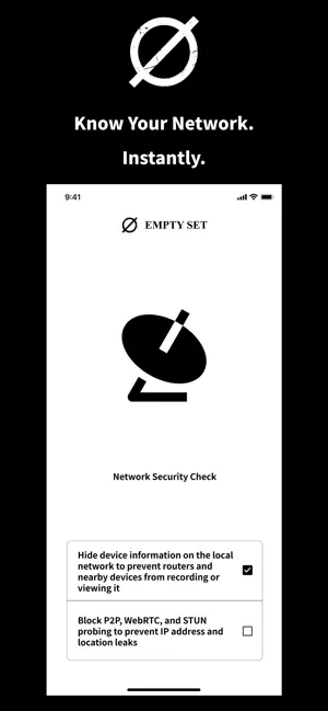 EMPTYSET NETWORK screenshot 1