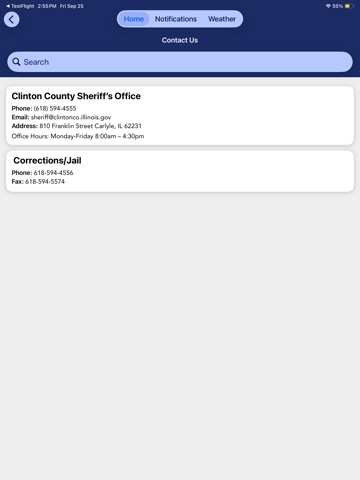 App screenshot