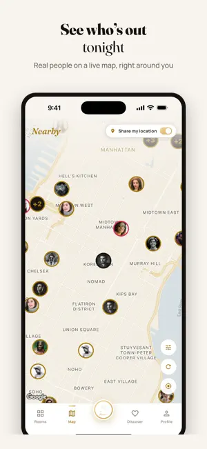 KissnTells: Meet People Nearby screenshot 2