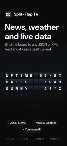 Split-Flap TV Screenshot 7 of 9