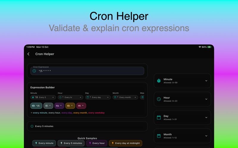 App screenshot