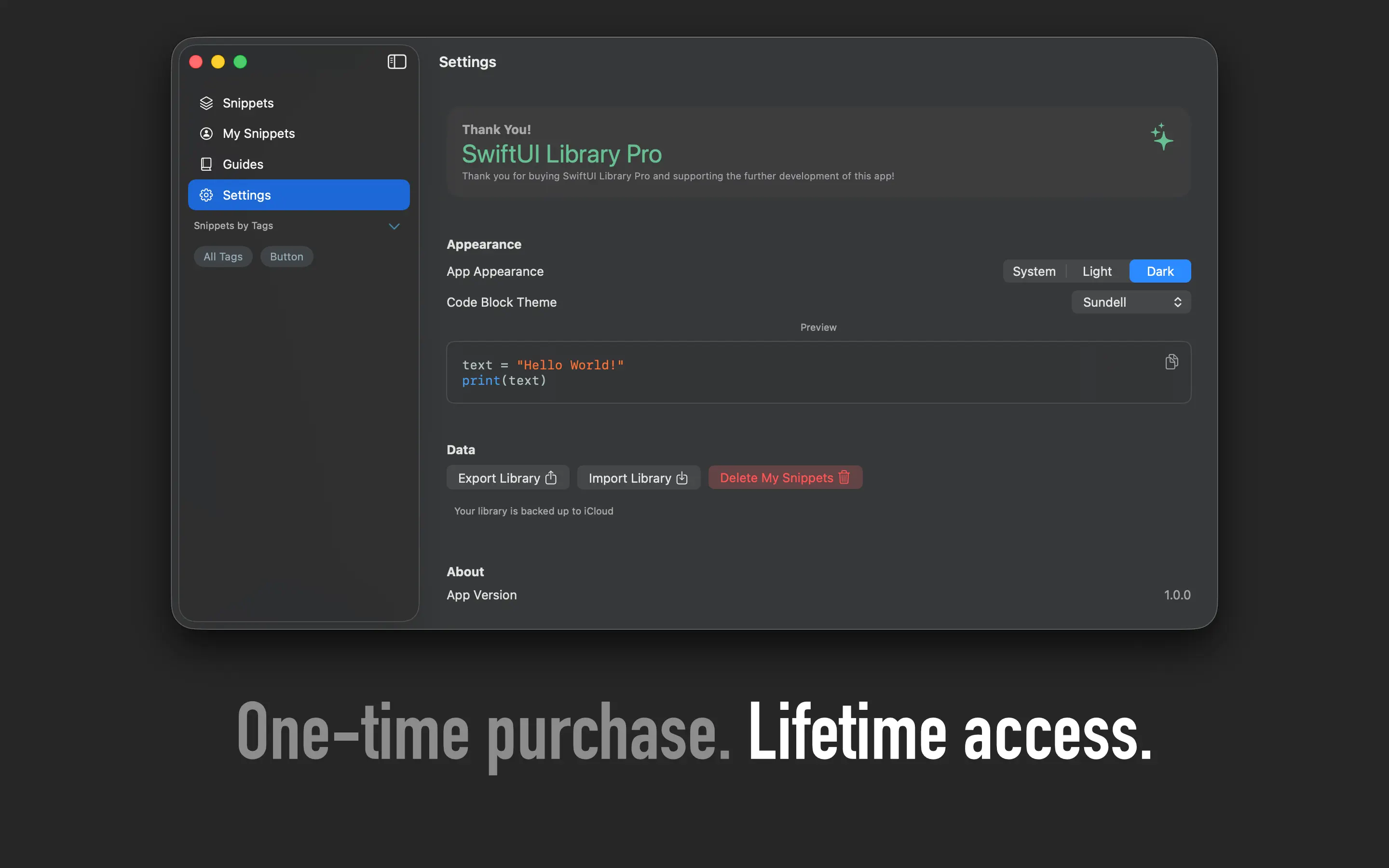 #5. SwiftUI Library (iOS) Ved: BarracudaByte