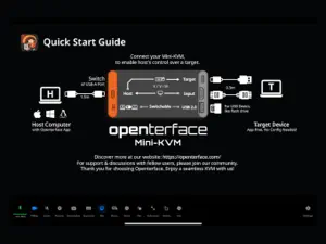 Openterface KVM iPad screenshot 1