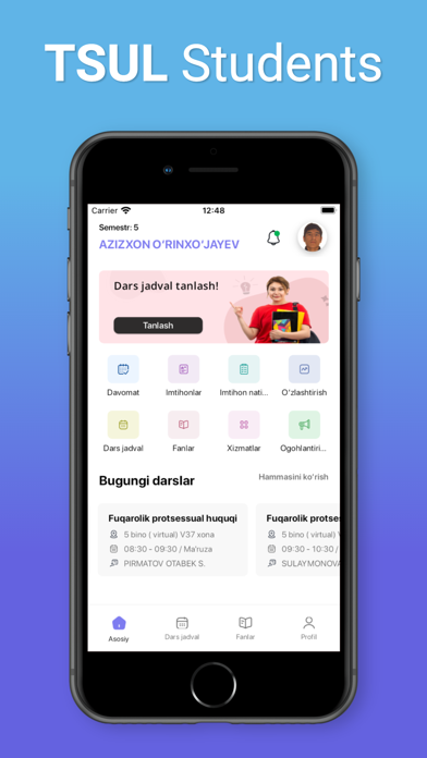 TSUL Students Screenshot