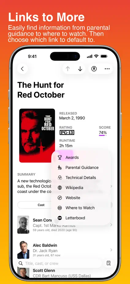 Callsheet, App Store screenshot 6