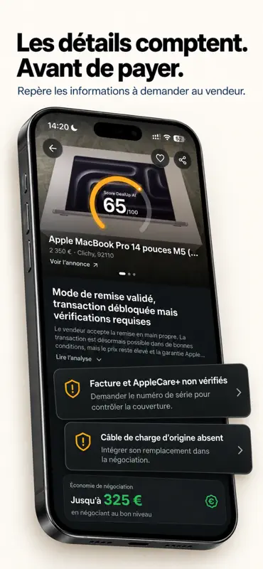 DealUp AI: Achats d’occasion screenshot 3 of 6