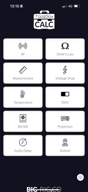 CALC ToolBox screenshot 1