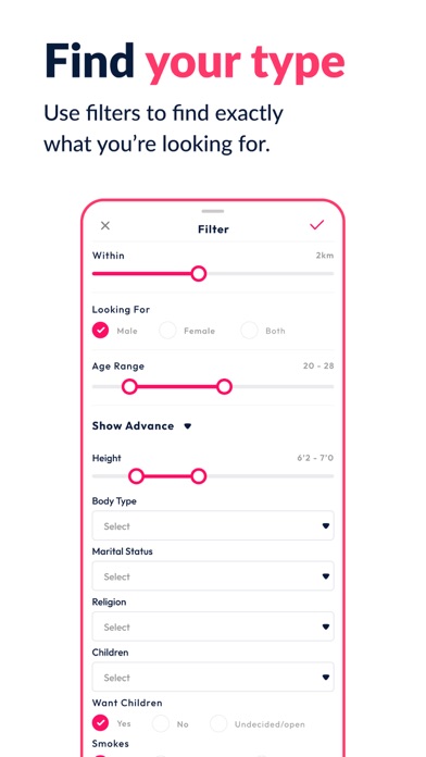 LoveIn: Dating app. Chat. Meet Screenshot