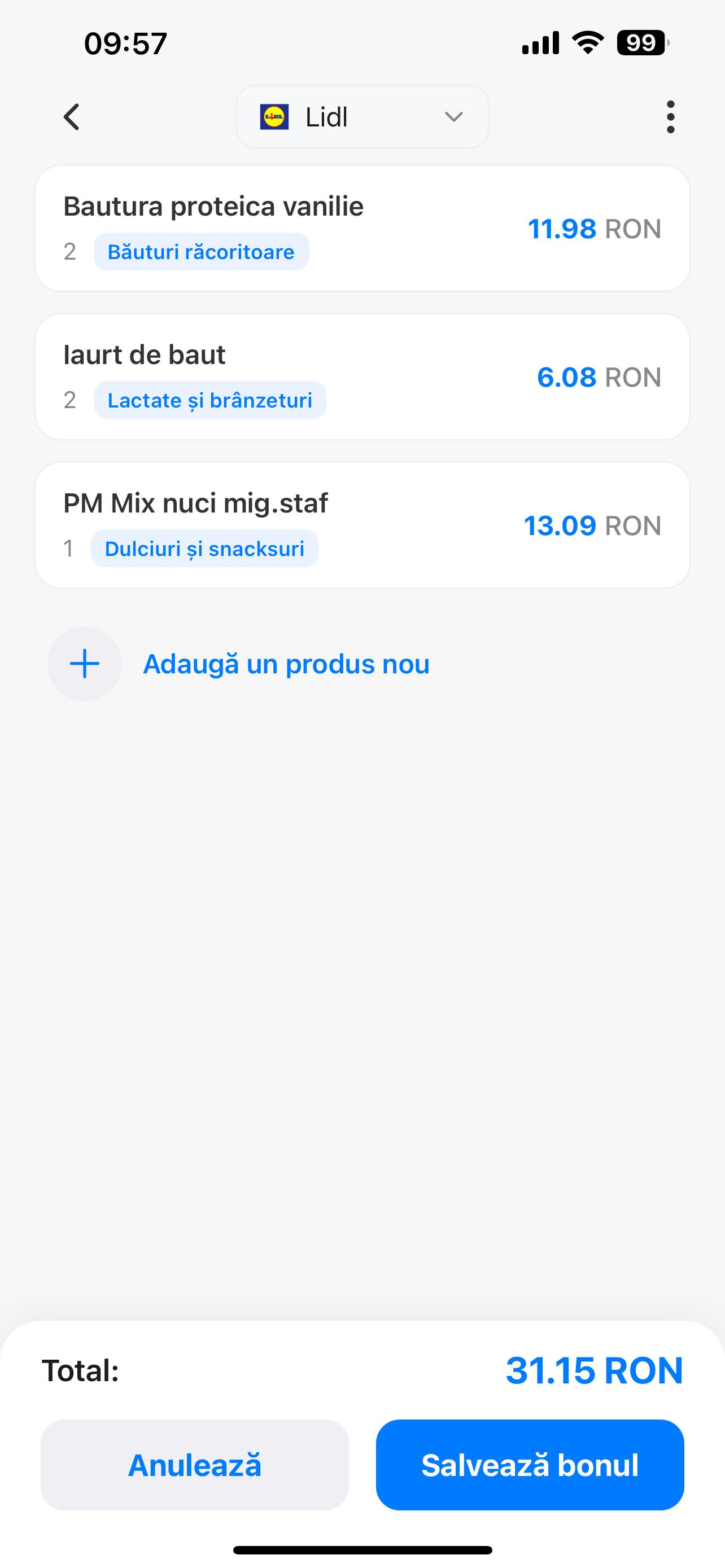 Smartx - Scaner Bonuri