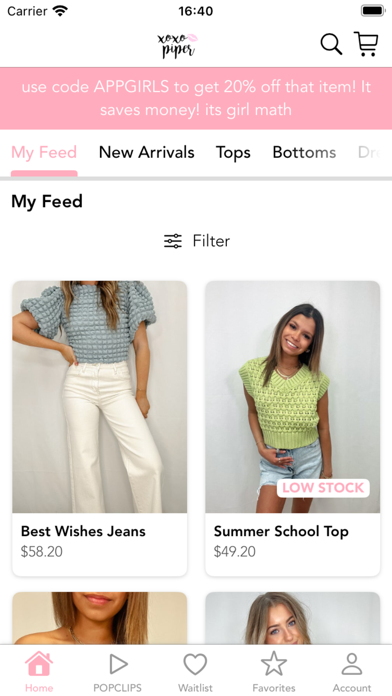Piper Boutique Screenshot