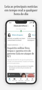 Folha de S.Paulo screenshot #1 for iPhone
