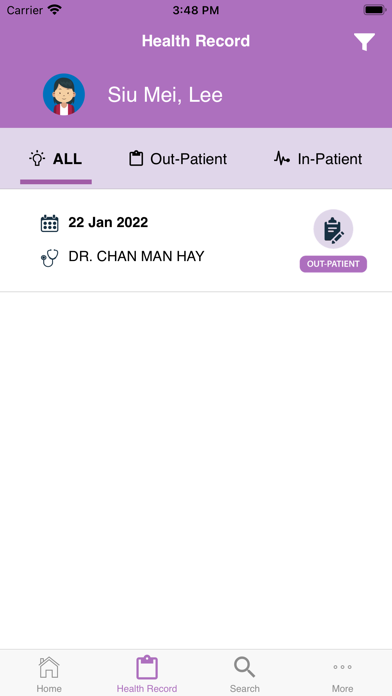 Canossa Hospital (Caritas) Screenshot