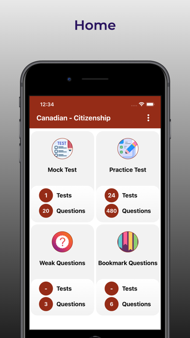 Canadian Citizen Study Guide Screenshot