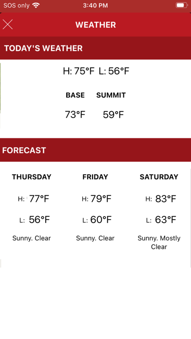 Screenshot #2 pour Sugarbush Resort