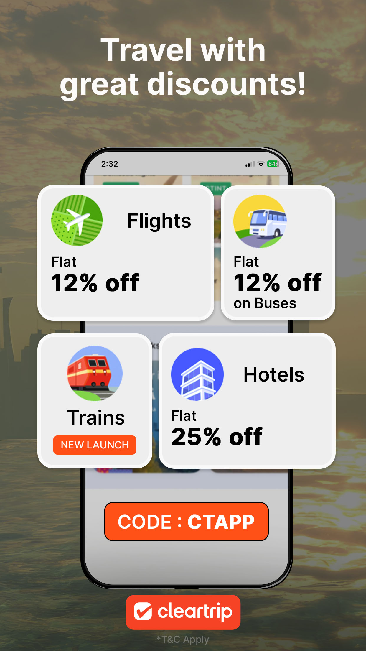 Cleartrip Flights, Hotels, Bus