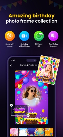 Birthday Song With Name - bday screenshot