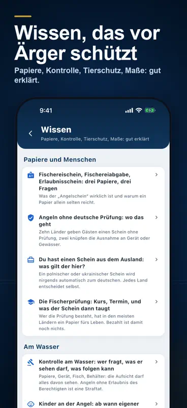 Angelbuch: Schonzeiten & Maße screenshot 10 of 10