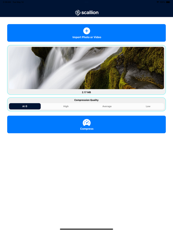 Screenshot #4 pour scallion - AI Compressor