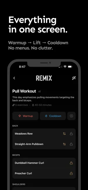 Remix Training: Smart Workouts screenshot 3