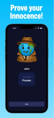 Imposter Universe: Word Game iPhone screenshot