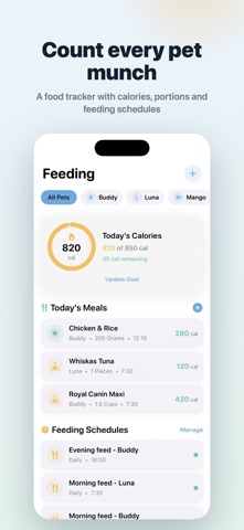 Delix: Pet Care & Pet Tracker Screenshot 2 of 6
