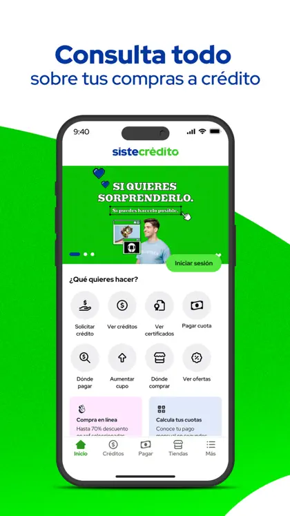 Screenshot 4 di 5 di Sistecrédito