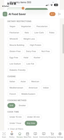 AI Food Saver screenshot