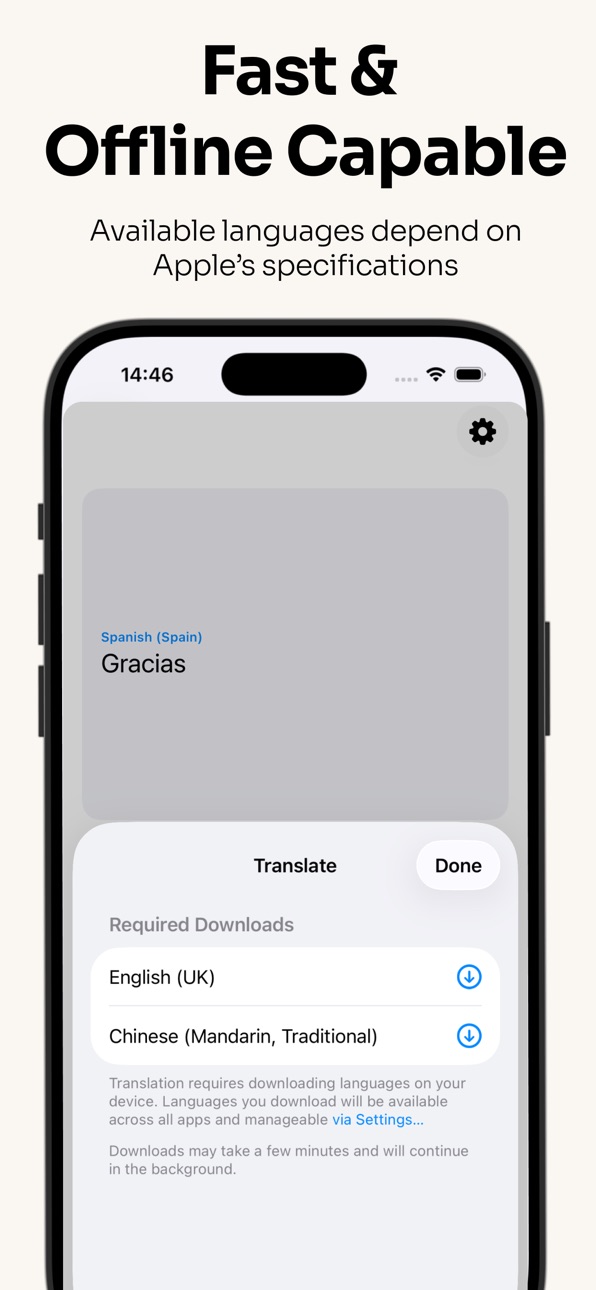 iPhone screenshot