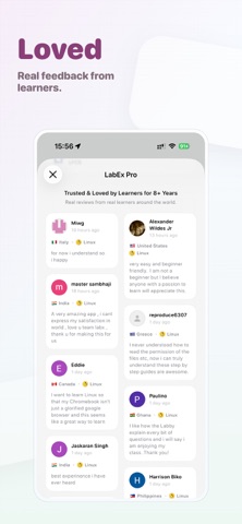 LabEx – Linux & Cybersecurity screenshot