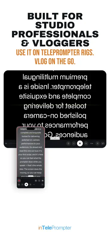 inTelePrompter screenshot 4 of 9