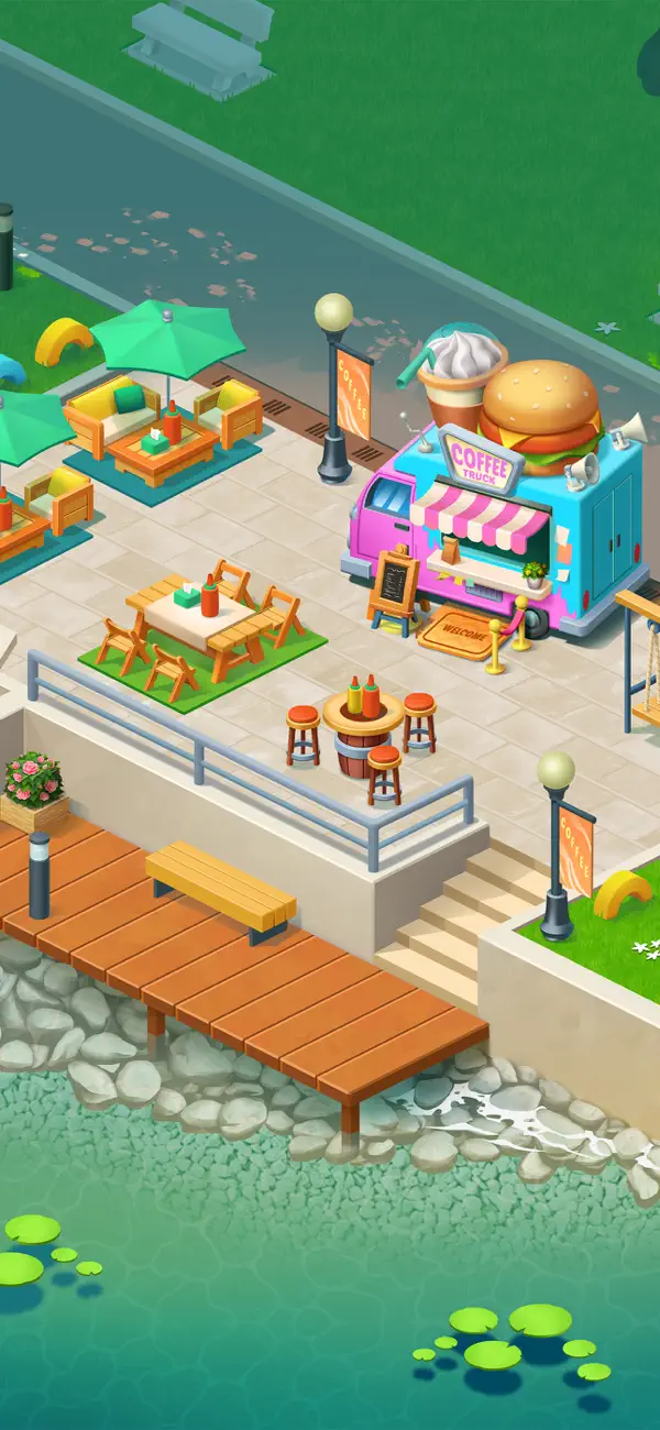 #6. Merge Flavor: Decor Restaurant (iOS) By: TAAP GLOBAL LTD