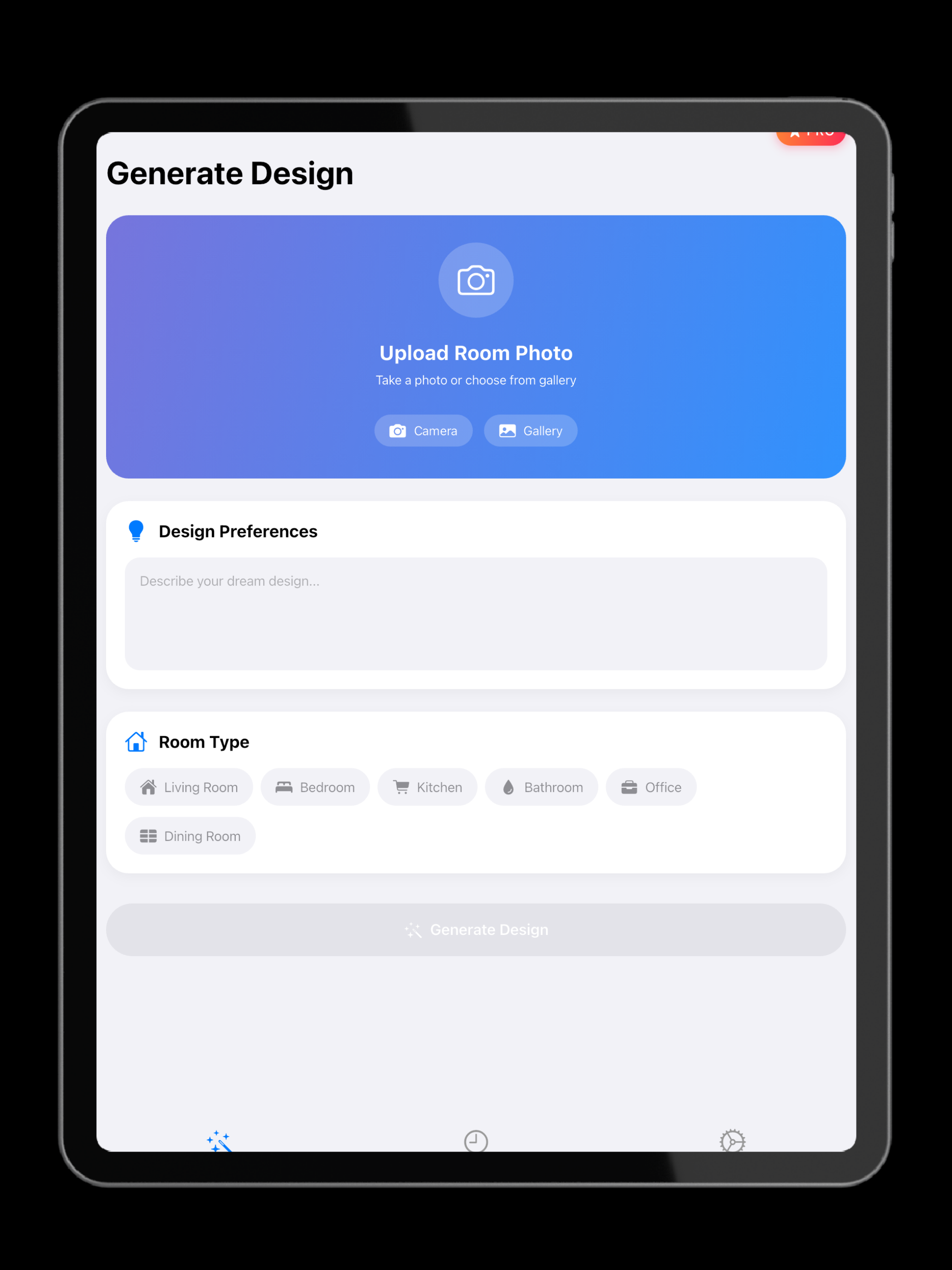 DreamSpace: AI Interior Design